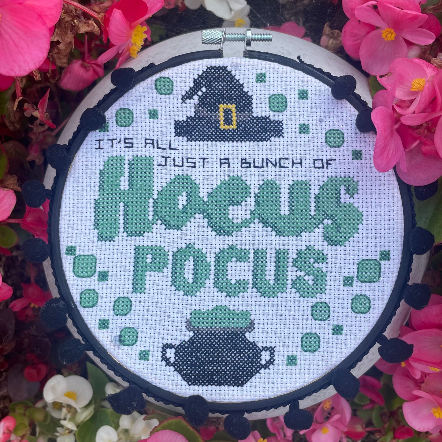 Just A Bunch Of Hocus Pocus - PDF Instant Download Cross Stitch Pattern